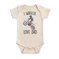 thumbnail image 1 of Dirt Bike Wheelie Newborn Baby Bodysuit, 1 of 6