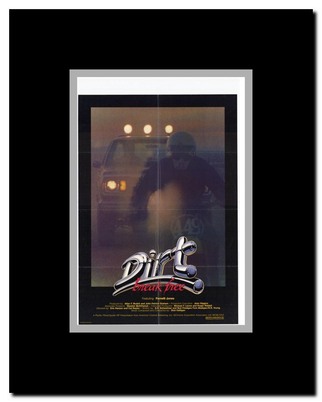 Dirt: Break Free Framed Movie Poster
