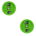 thumbnail image 1 of Dirt Defender 15 x 8 Gen II Solid Wheel Covers Mud Covers Neon Green 2 Pack, 1 of 1