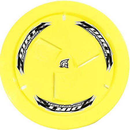 Dirt Defender Racing Products 10270 Vented Wheel Cover - Neon Yellow
