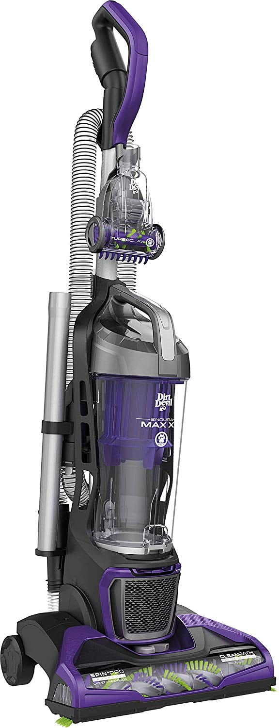 Dirt Devil Endura Max XL Upright Vacuum Cleaner for Pets, Bagless, Lightweight, UD70186, Purple