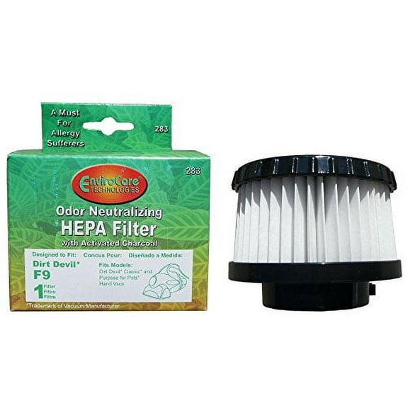 EnviroCare Replacement Hepa Filter F-9 Designed to Fit Dirt Devil Classic Hand Vac