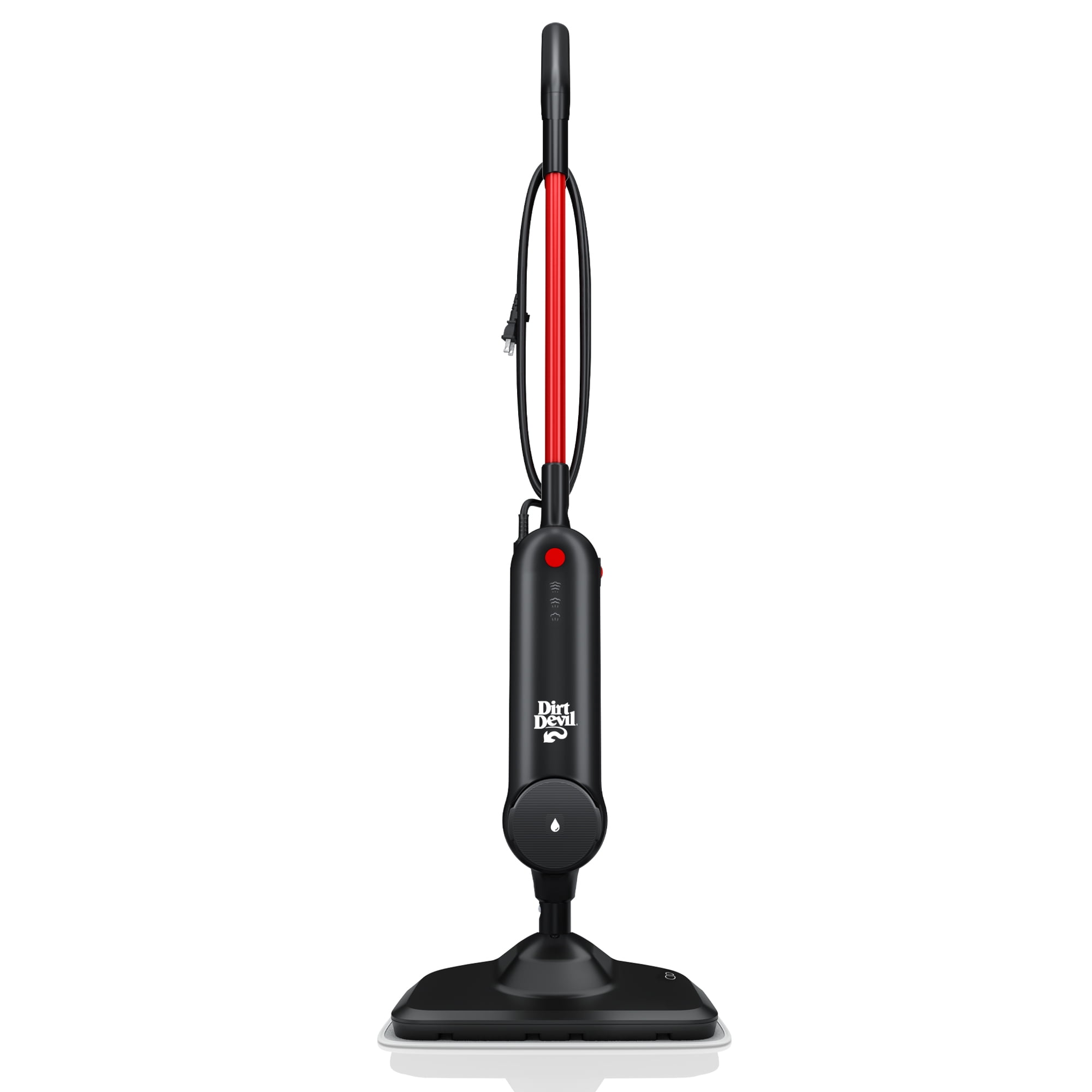 Black Corded Steam Mop for Hardwood and Tile Floors