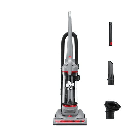 Dirt Devil Performance Pet Bagless Upright Vacuum Cleaner, Pet Friendly, for Carpet & Hard Floors, Above Floor Cleaning, Lightweight, UD76211V, Gray