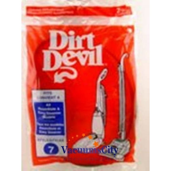 Dirt Devil Room Mate Vacuum Cleaner Style 7 Flat Belts 2 Pk Part # 3400615001