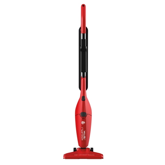 Dirt Devil SimpliStik Corded Stick Vacuum Cleaner, for Rugs and Hard Floors, Lightweight, Converts to Handheld Vacuum, for Home Use, SD20000RED