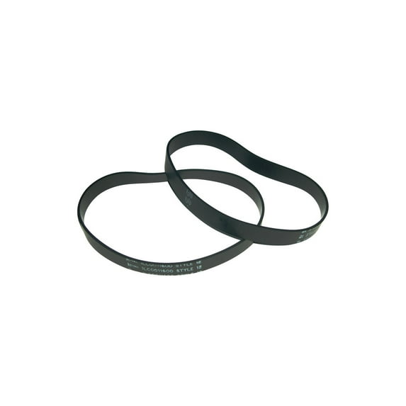 Dirt Devil Style 12 Vacuum Belt, Pack of 2, Black, Part # 3910355001, Belt Replacement for Use in Dirt Devil Vacuum Cleaner Models