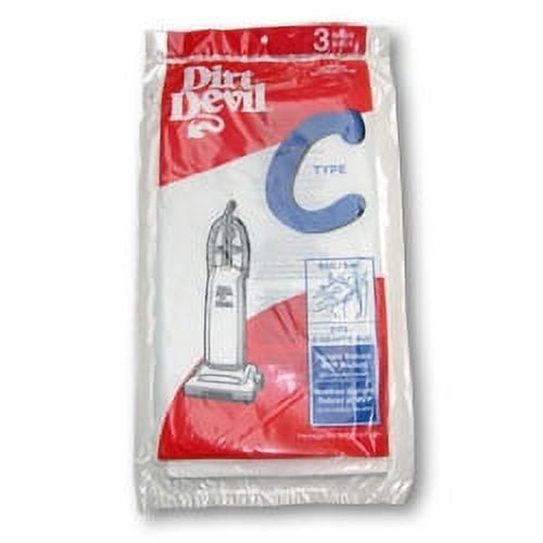 Dirt Devil Type C Deluxe Vacuum Bags 10 Pack 3700148001