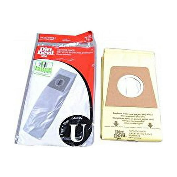 Dirt Devil Type U Allergen Filtration Bags 3 Pk - 3920750001