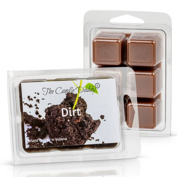 Dirt - Fresh Soil Scented Wax Melt - 1 Pack - 2 Ounces - 6 Cubes