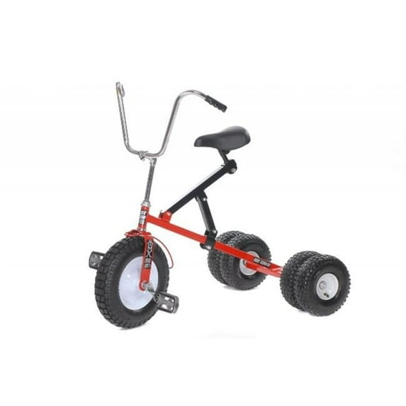 Dirt King Big Kid Dually Tricycle, Red