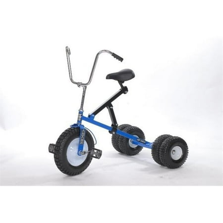 Dirt King DK-252B-TB Big Kid Dually Tricycle- Blue