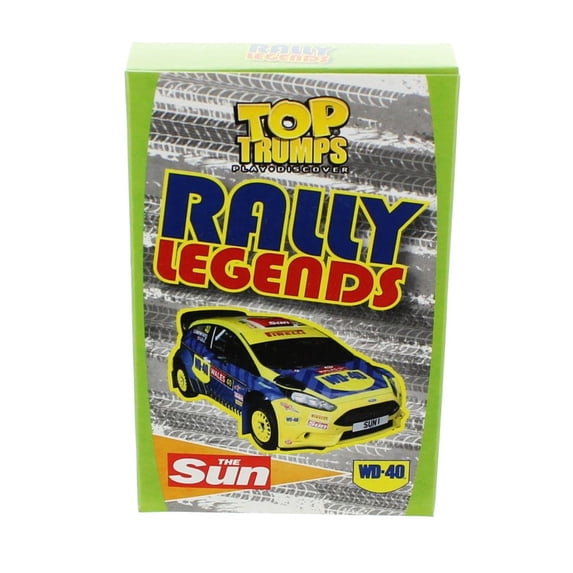 Dirt Rally Top Trump Cards