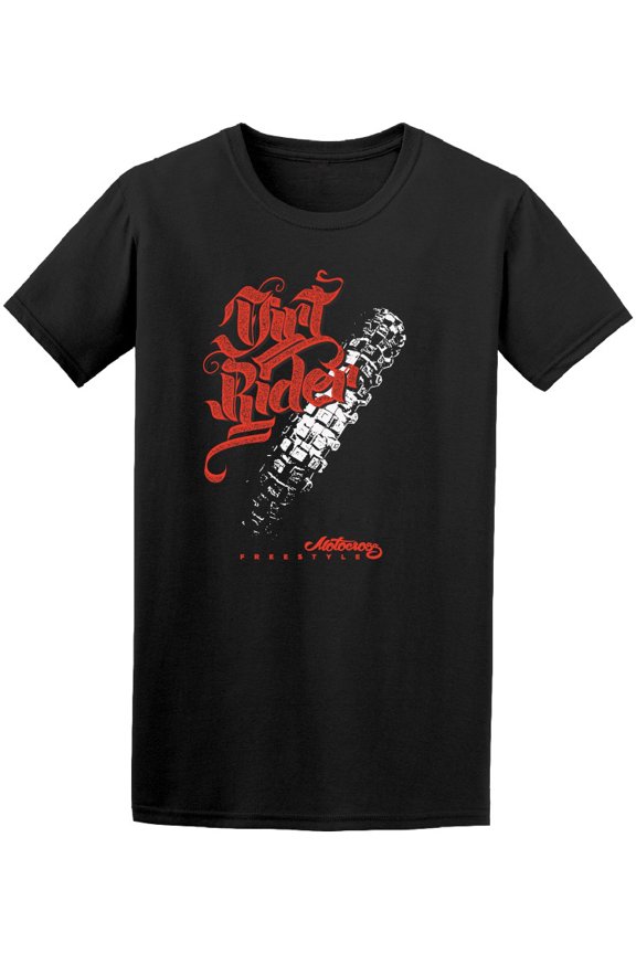 Dirt Rider Motocross Freestyle T-Shirt Men -Image by Shutterstock, Male x-Large