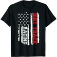thumbnail image 1 of Dirt Track Racing American Flag T-Shirt, 1 of 3
