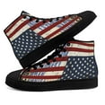 thumbnail image 1 of America Strong Jesus Christ Joshua 1 9 High Top Canvas Shoes Sneakers Black Size 13, 1 of 7