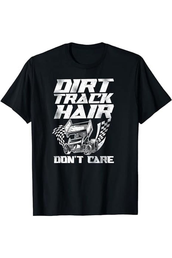 Dirt Track Racing Race Sprint Car Vintage T-Shirt