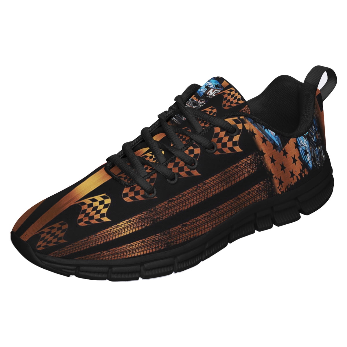 Track Racing Shoes Dirt Track Racing Running Shoes Sneakers Mesh Black Size 3.5 - Walmart.com