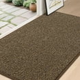 thumbnail image 1 of Dirt Trapper Door Mat 36" x 60", Non-Slip Washable Doormats Entrance Mat, Dirt Resistant and Absorbent Welcome Mat, Low Profile Floor Mats for Front Back Door and Entryway, Brown, 1 of 16
