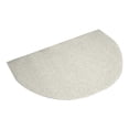 thumbnail image 1 of Dirt Trapper Door Mat Half Circle Non Slip Washable Doormats Entrance Rugs Absorbent Welcome Low Profile Floor Mats for Front Back Door and Entryway Beige, 1 of 6