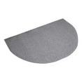 thumbnail image 1 of Dirt Trapper Door Mat Half Circle Non Slip Washable Doormats Entrance Rugs Absorbent Welcome Low Profile Floor Mats for Front Back Door and Entryway Gray, 1 of 6