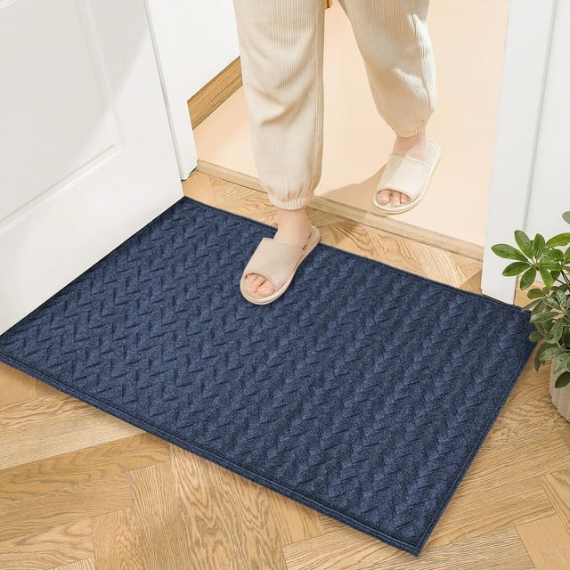 Dirt Trapper Door Mat Indoor Outdoor Heavy Duty Entrance Mat Slip
