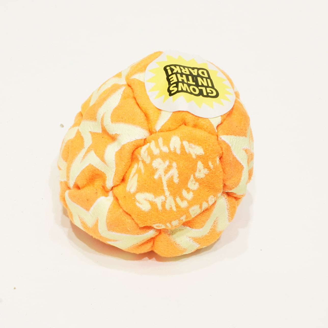 Dirtbag Glow Stellar Staller Footbag Hacky Sack Orange & Glow