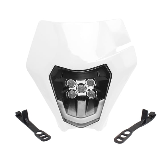 Dirtbike Headlight Motorcycle Headlight LED Pit Bike Headlight Kit For Most Motorcycle Dirt Pit Bike