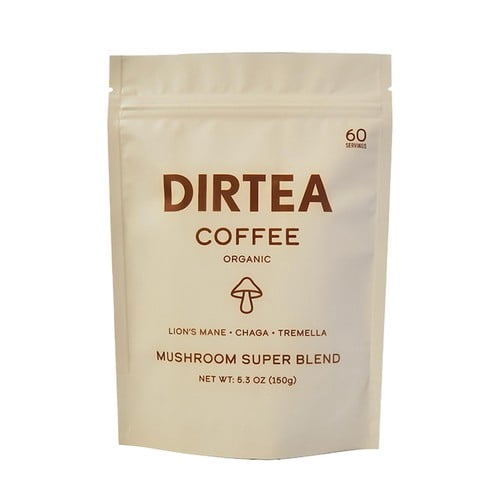 Dirtea Mushroom Coffee 150g, British Import (Pack of 2)