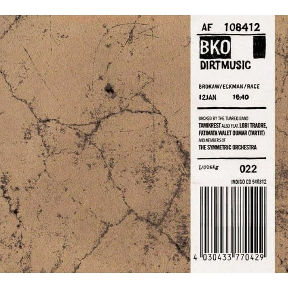 Dirtmusic - Bko - Music & Performance - CD
