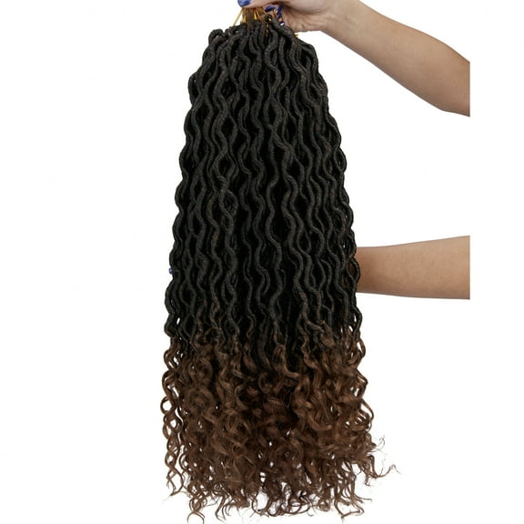 Dirty Braid Twist Crochet Hair 20 Inch Hair for Passion Twist Braiding Curly Ends Hair Extensions Dirty Braid Hair Accessories