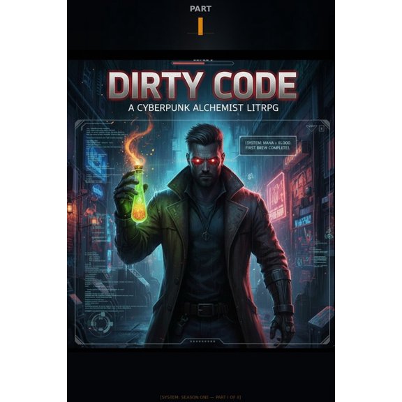 Dirty Code: A Cyberpunk Alchemist LitRPG (Season 1)., (Paperback)