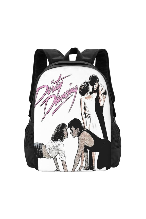 Dirty Dancing Backpack Fashion Travel Backpack Laptop Backpack 16ch Simple And Large Capacity