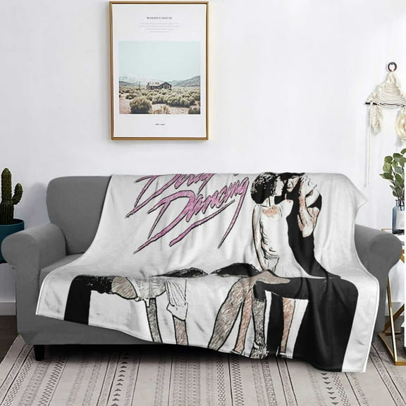 Dirty Dancing Flannel Blanket Funny Ultra-Soft Micro Warm Throw Blanket Fleece Blanket Interesting Gift 40"X30"
