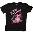 thumbnail image 1 of Dirty Dancing - Photo Collage With Logo Adult Black T-Shirt, 1 of 2