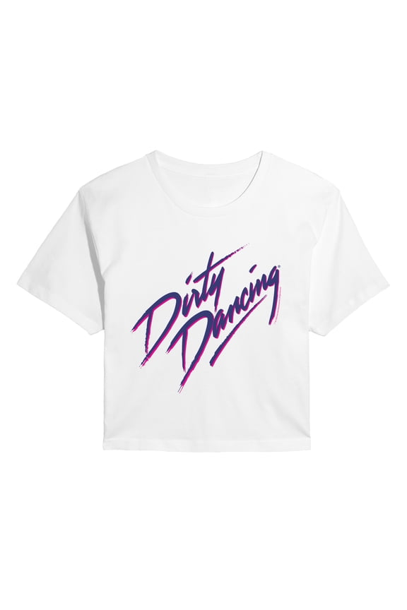 - Script Logo - Juniors Cropped Graphic T-Shirt