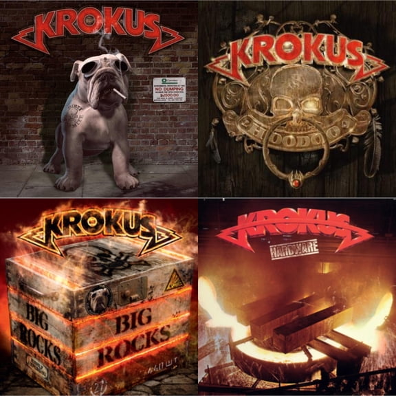 Dirty Dynamite (2LP/180G) & Hoodoo (180G) & Big Rocks (Flaming LP Vinyl/180G) & Hardware (Red LP Vinyl/180G)