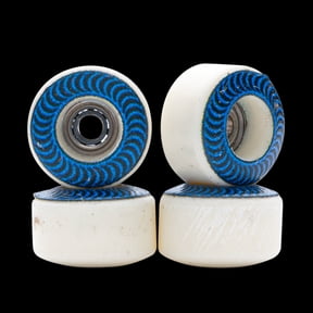 Dirty FB illPills 70D Street Shape Wheels - Radial Wave Blue