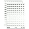 thumbnail image 1 of Dirty Fun Text 200+ Round Stickers - White - Gloss Finish - 0.50" Size, 1 of 3