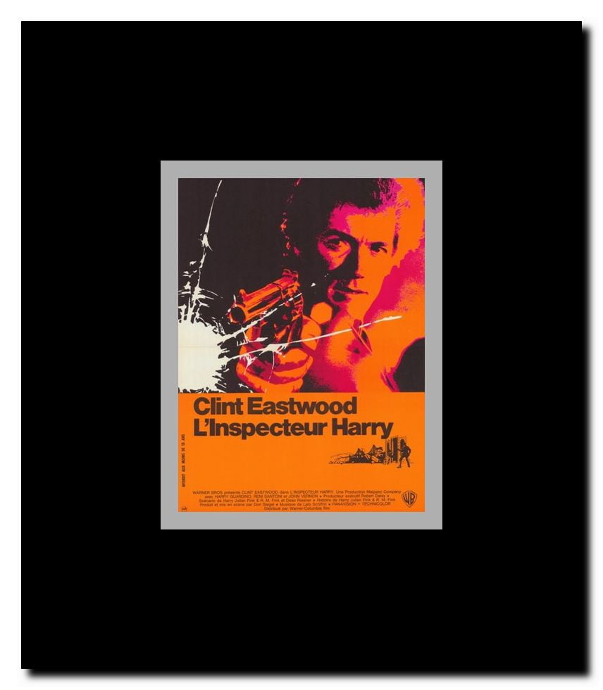 Dirty Harry Framed Movie Poster