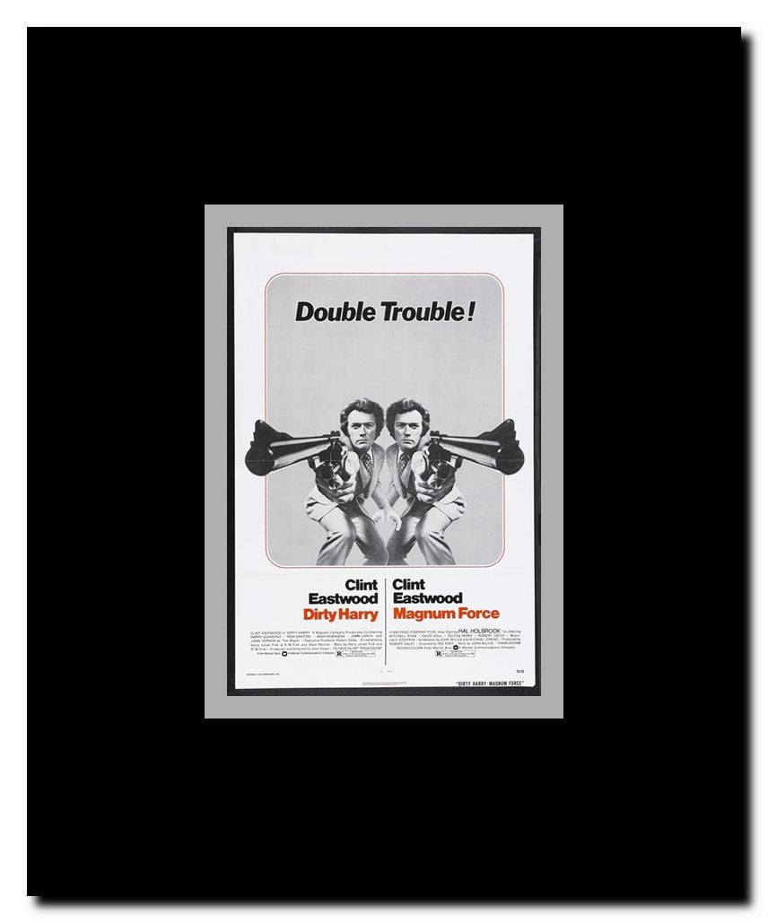 Dirty Harry Framed Movie Poster