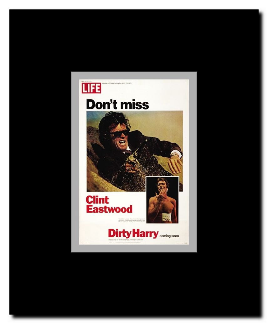 Dirty Harry Framed Movie Poster