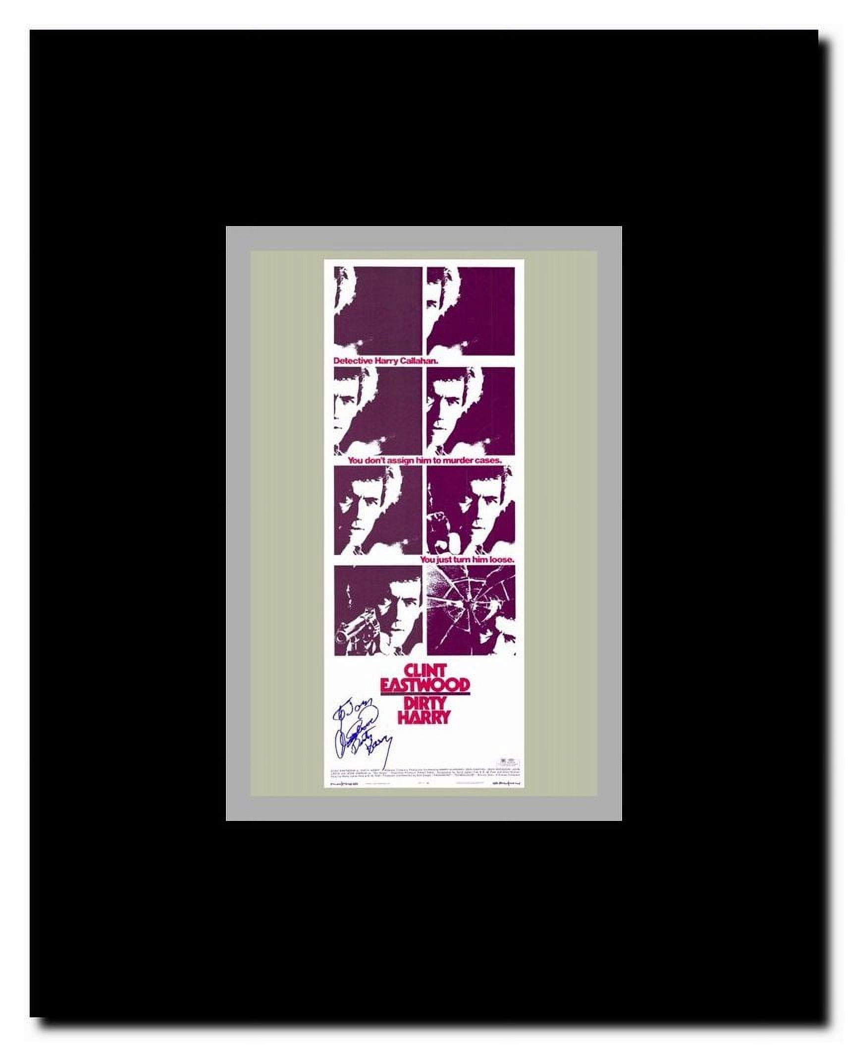 Dirty Harry Framed Movie Poster