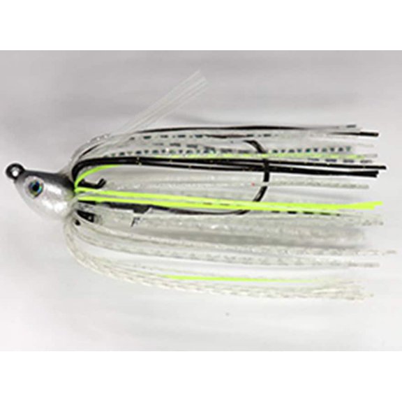 Dirty Jigs Finesse Swim Jig Chartreuse Shad 5/16 oz