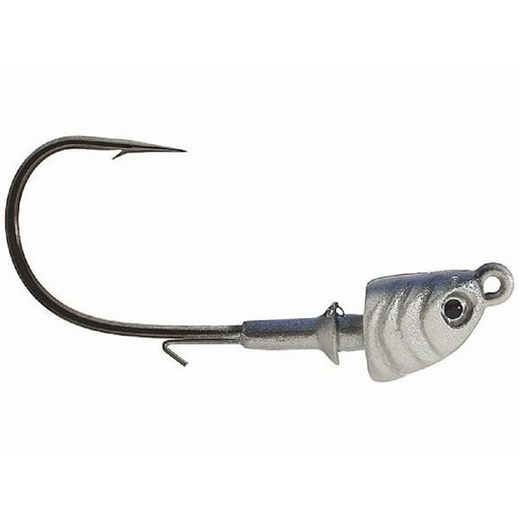 Dirty Jigs Tackle Dirty Jigs Matt Allen Tactical Bassin' Swimbait Head Jig - 3 Pack (1/8 Oz., Blue Shad)