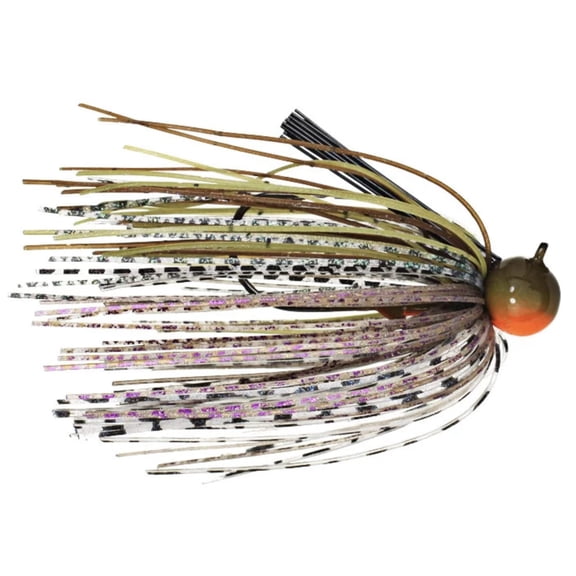 Dirty Jigs Tackle Tour Level Skirted Football Jig (Alabama Craw, 1/2 Oz.)