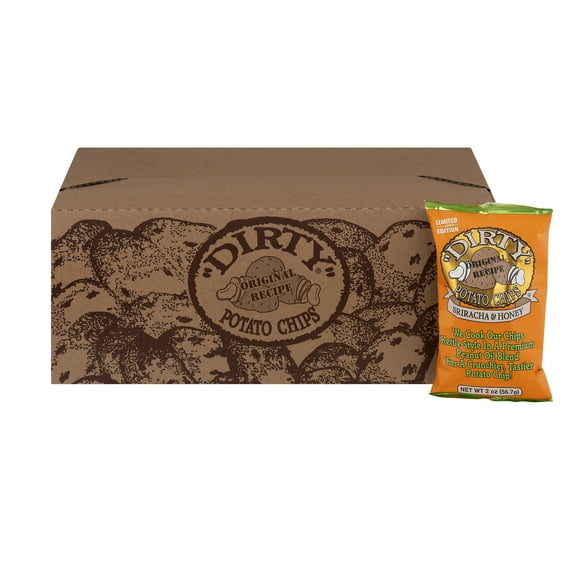 Dirty Kettle Potato Chips, Sriracha & Honey, 25 Ct