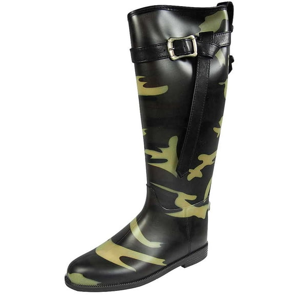 Dirty Laundry by Chinese Laundry Women's Riff Raff Rain Boot 37451-7B(M)US camouflage