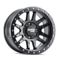 thumbnail image 1 of Dirty Life Canyon Pro-9309 17X9 6X139.7 -12Et 106Cb Matte Black W/Simulated Ring, 1 of 2
