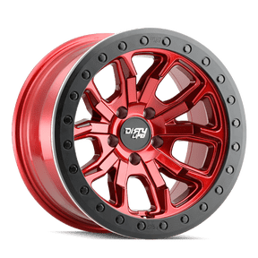 Dirty Life Dt-1-9303 17X9 6X139.7 -12Et 106Cb Crimson Candy Red